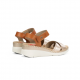 Sandalias Cuña Mujer Fluchos Leza F2139 Dorado