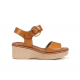Sandalias Cuña Mujer Dorking Nido D9450 Marrón