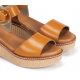 Sandalias Cuña Mujer Dorking Nido D9450 Marrón