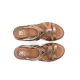 Sandalias Cuña Mujer Dorking Nido D9451 Marrón