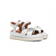 Sandalias Cuña Mujer Dorking Nika D9527 Blanca
