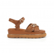 Sandalias Cuña Mujer Dorking Nika D9527 Marrón
