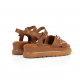 Sandalias Cuña Mujer Dorking Nika D9527 Marrón