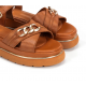 Sandalias Cuña Mujer Dorking Nika D9527 Marrón