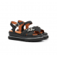 Sandalias Cuña Mujer Dorking Nika D9527 Negro