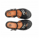 Sandalias Cuña Mujer Dorking Nika D9527 Negro