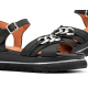 Sandalias Cuña Mujer Dorking Nika D9527 Negro