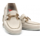 Zapatos Mocasines Mujer Fluchos Sella F2141 Taupe