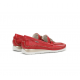 Zapatos Mocasines Mujer Fluchos  Sella F2141 Rojo