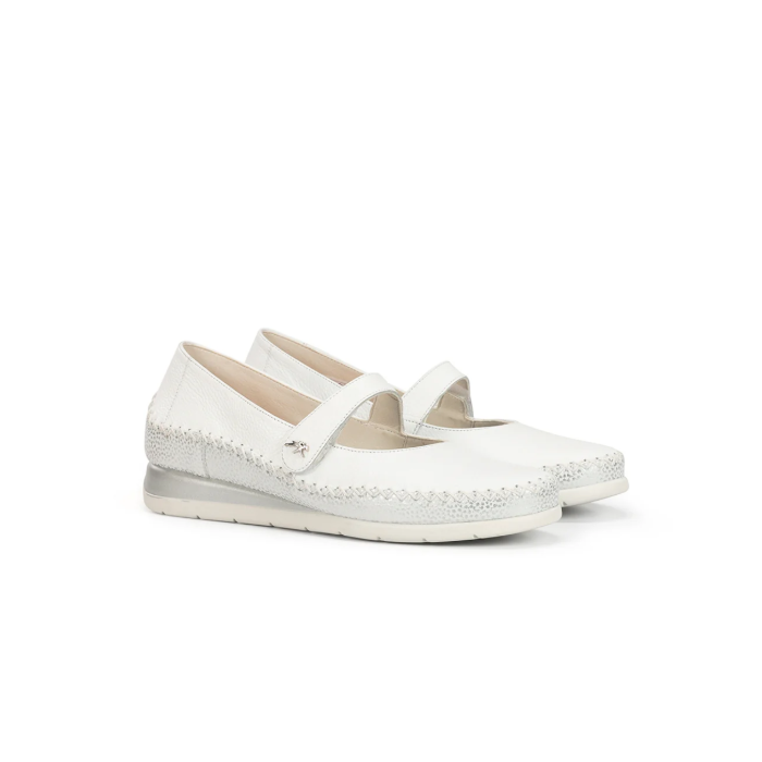 Zapatos Mujer Fluchos Sella F2146 Blanco