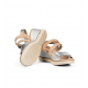 Sandalias Cuña Mujer Fluchos Smash F2169 Plata