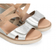 Sandalias Cuña Mujer Fluchos Smash F2169 Plata