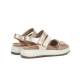 Sandalias Cuña Mujer Fluchos Street F2165 Taupe