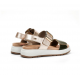 Sandalias Cuña Mujer Fluchos Street F2166 Verde