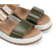 Sandalias Cuña Mujer Fluchos Street F2166 Verde