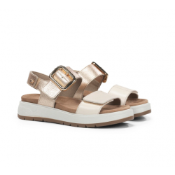 Sandalias Cuña Mujer Fluchos Street F2166 Blanco