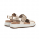 Sandalias Cuña Mujer Fluchos Street F2166 Blanco