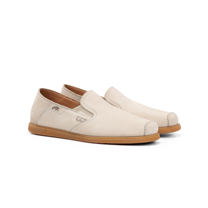 Zapatos Mocasines Hombre Fluchos Tribal F2194 Blanco