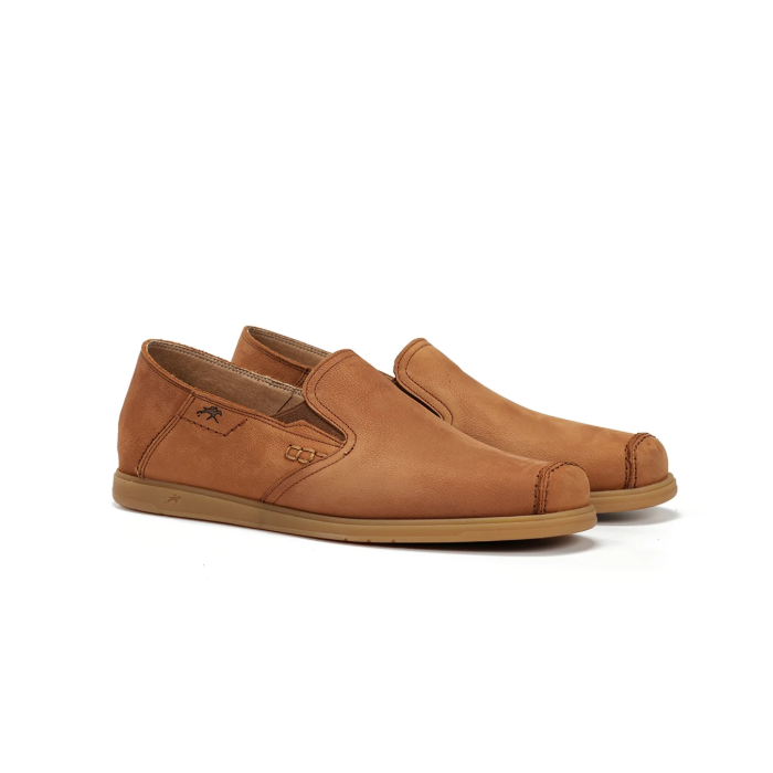 Zapatos Mocasines Hombre Fluchos Tribal F2194 Marrón