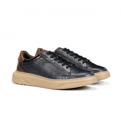 Zapatos Deportivos Hombre Fluchos Boston F2044 Azul
