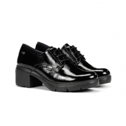 Zapatos Tacón Mujer Fluchos Fugaz F2242 Negro