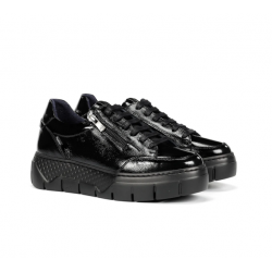 Zapatos Deportivos Mujer Fluchos Ilia F2306 Negro