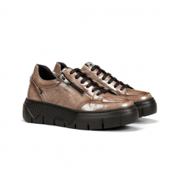 Zapatos Deportivos Mujer Fluchos Ilia F2306 Taupe