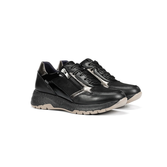 Zapatos Deportivos Mujer Fluchos Nexus F2308 Negro