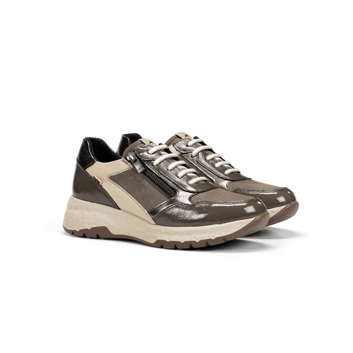 Zapatos Deportivos Mujer Fluchos Nexus F2308 Taupe