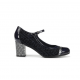 Zapatos Tacón Mujer Dorking Rodin D8669 Azul