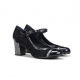 Zapatos Tacón Mujer Dorking Rodin D8669 Azul