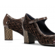 Zapatos Tacón Mujer Dorking Rodin D8669 Marrón