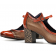 Zapatos Tacón Mujer Dorking Rodin D8669 Marrón