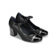 Zapatos Tacón Mujer Dorking Rodin D8669 Negro