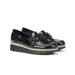 Zapatos Mocasines Mujer Dorking India  D9325 Gris