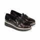 Zapatos Mocasines Mujer Dorking India  D9325 Marrón