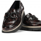 Zapatos Mocasines Mujer Dorking India  D9325 Marrón