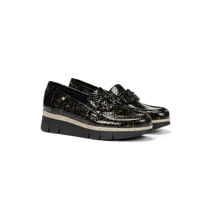 Zapatos Mocasines Mujer Dorking India  D9325 Marrón