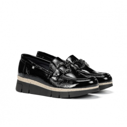 Zapatos Mocasines Mujer Dorking India  D9325 Negro