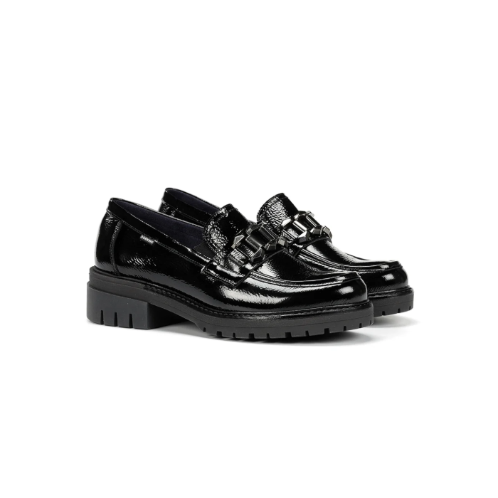 Zapatos Mocasines Mujer Dorking Cady D9578 Negro