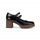 Zapatos Tacón Mujer Dorking Cristel D9437 Negro