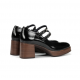 Zapatos Tacón Mujer Dorking Cristel D9437 Negro