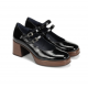 Zapatos Tacón Mujer Dorking Cristel D9437 Negro