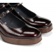 Zapatos Tacón Mujer Dorking Cristel D9437 Burdeos