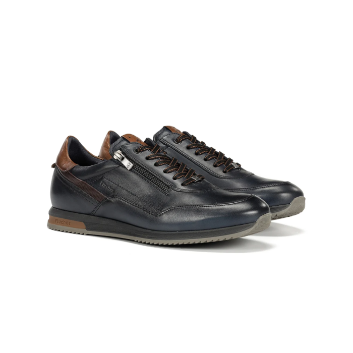 Zapatos Deportivos Hombre Fluchos Samir F2264 Azul