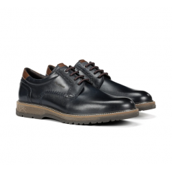 Zapatos Hombre Fluchos Buggy F2319 Azul