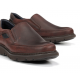 Zapatos Mocasines Hombre Fluchos Celtic F0249 SlipOn Marrón