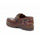 Zapatos Náuticos Hombre Fluchos Richfield F0046 Pull Marrón Castaño
